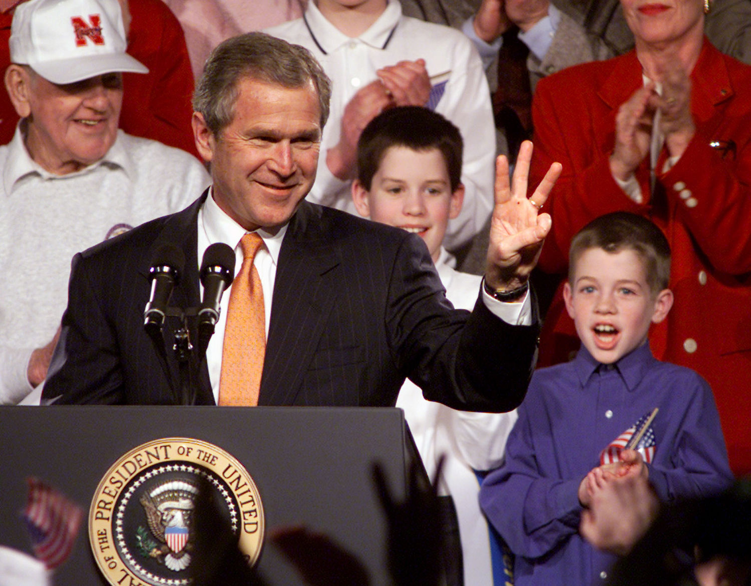 GW Bush, 2001